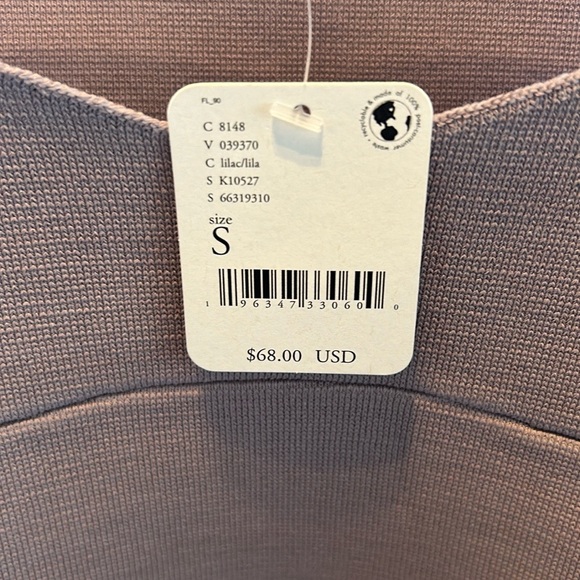 NWOT Free People butterfly mesh sleeve top - Picture 3 of 4